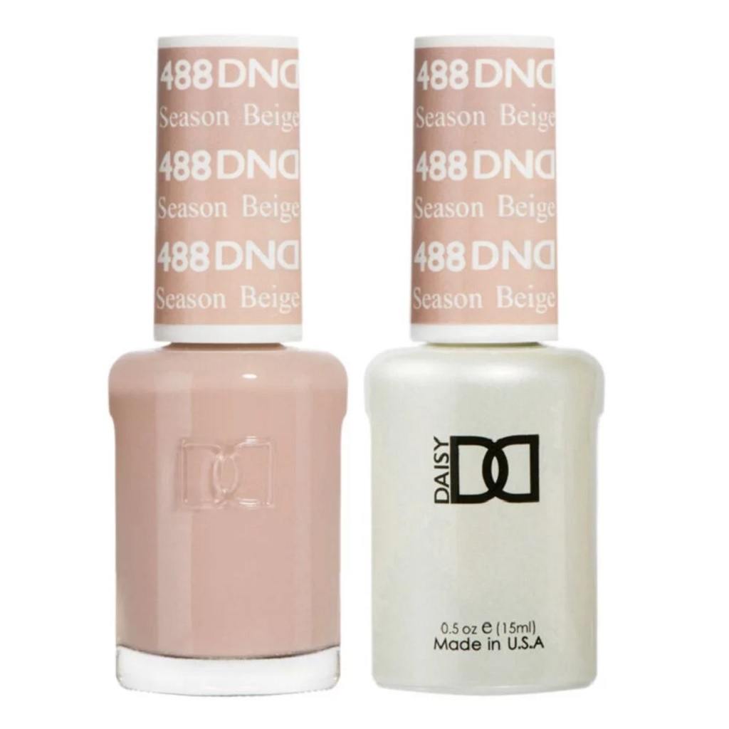 DND Gel and Matching Polish Set (448 Season Beige)